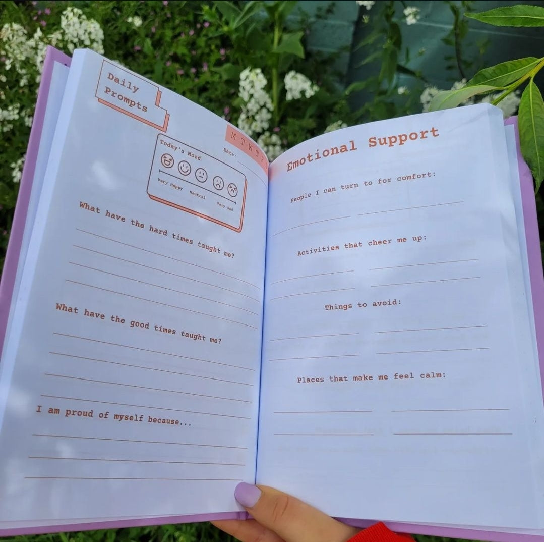 Mind your Head Mental Health Journal (Purple) image 3